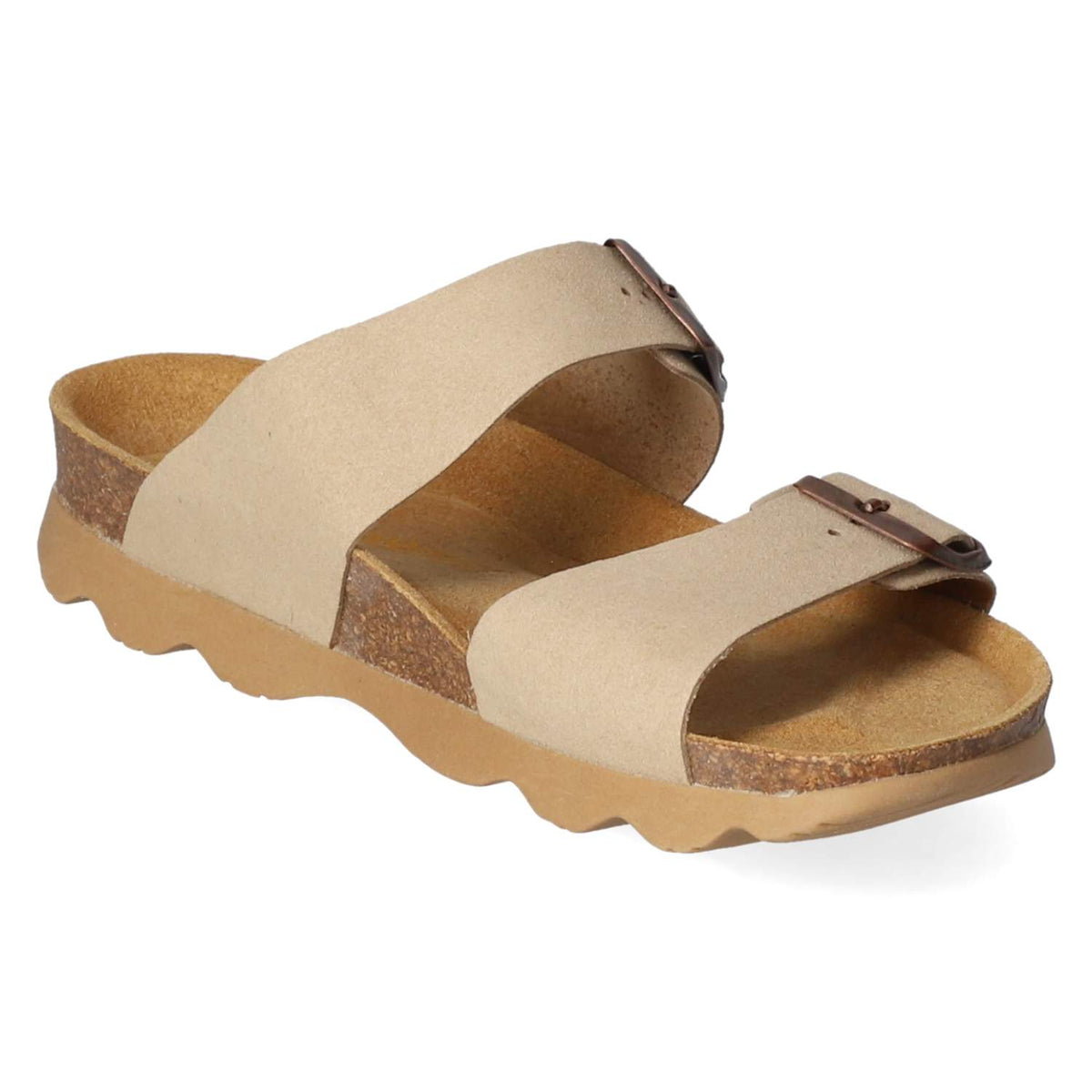 Pantoletten Beige