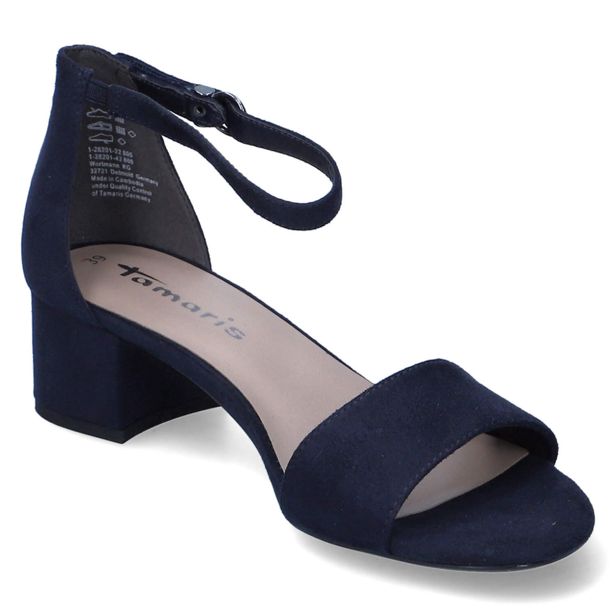 Riemchensandaletten Blau
