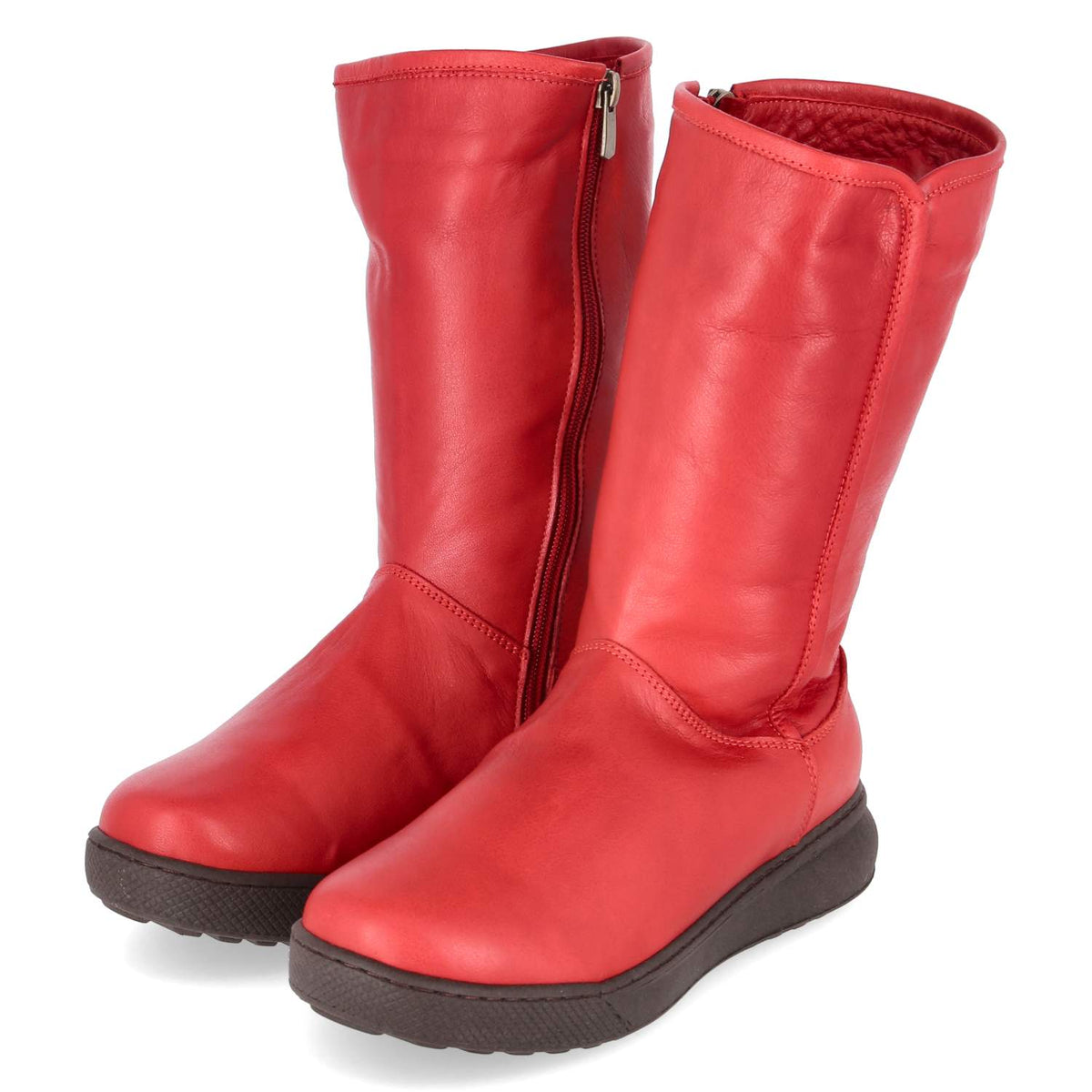 Winterstiefel Rot