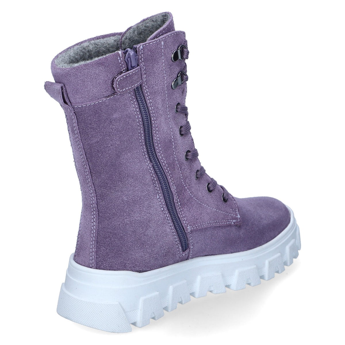 Winterstiefeletten Lila