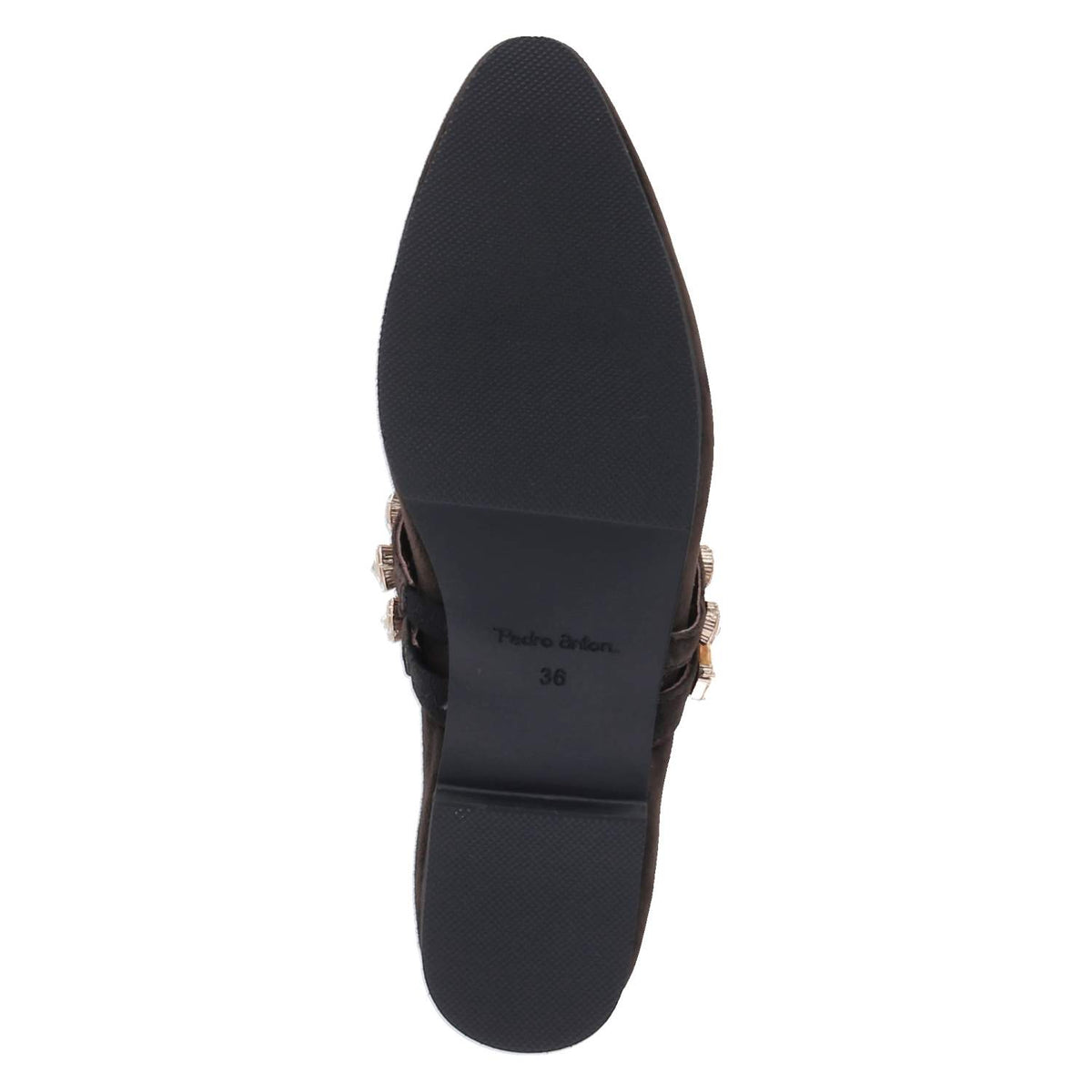 Spangenballerinas Braun