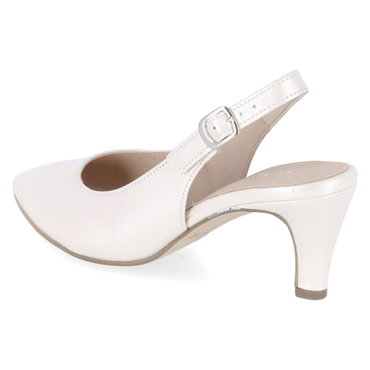 Slingpumps Weiß