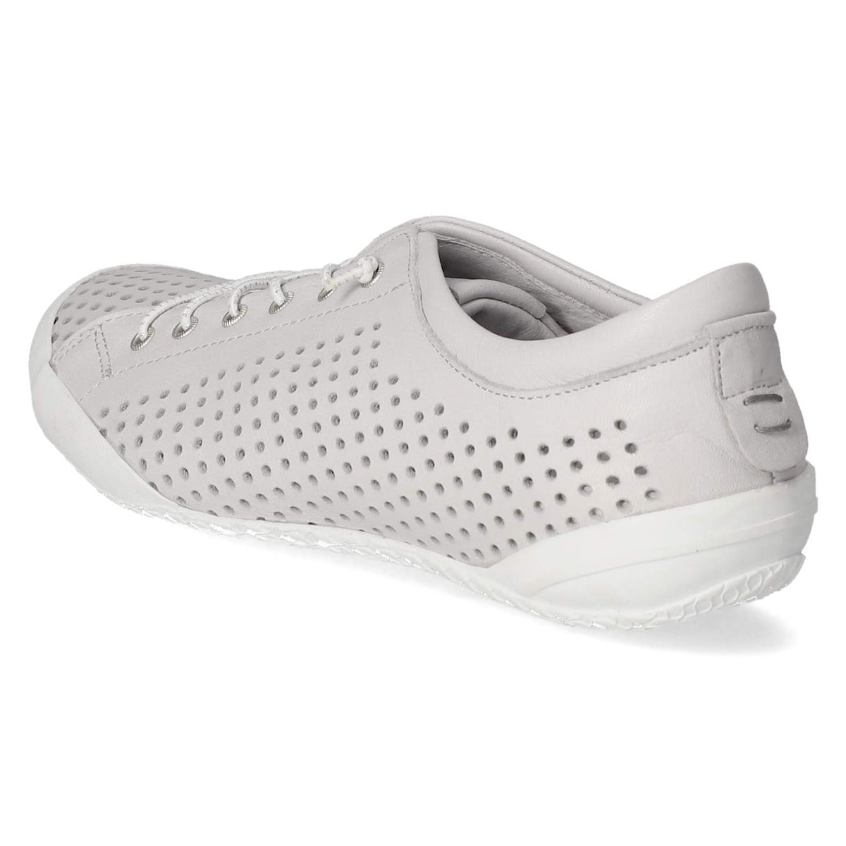 Halbschuhe Grau