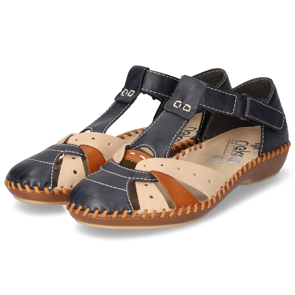 Sandalen Blau