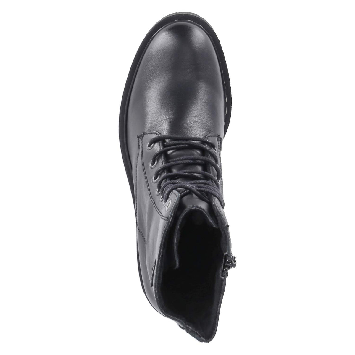 Schnürboots Schwarz