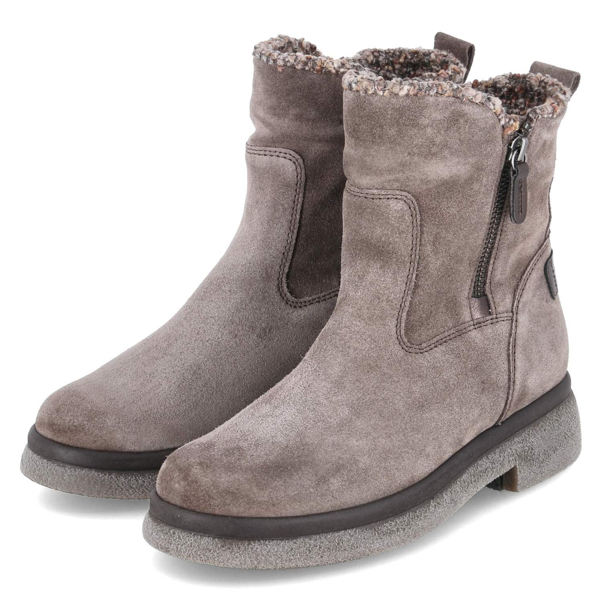Stiefeletten Taupe