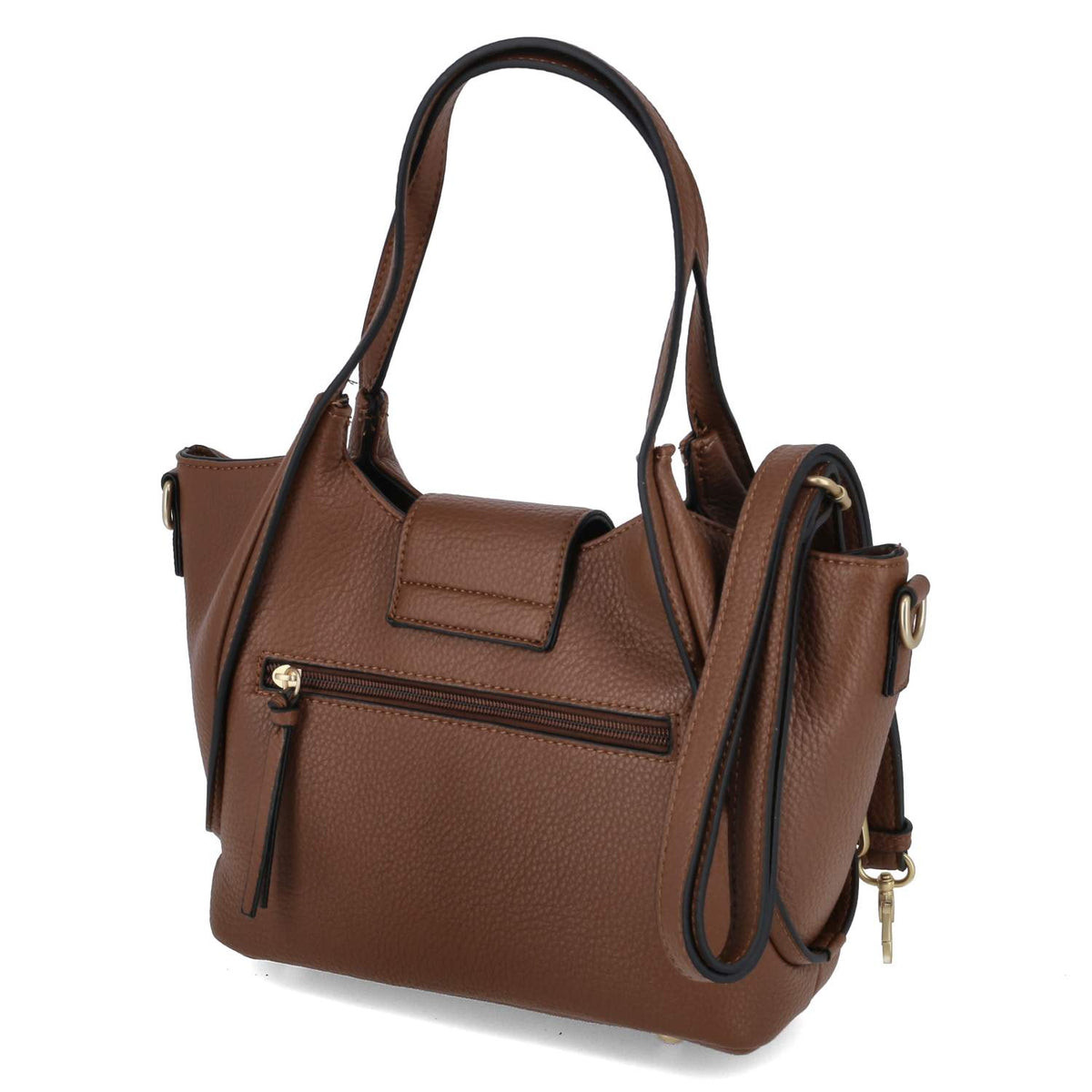 Schultertasche MANUELA Braun