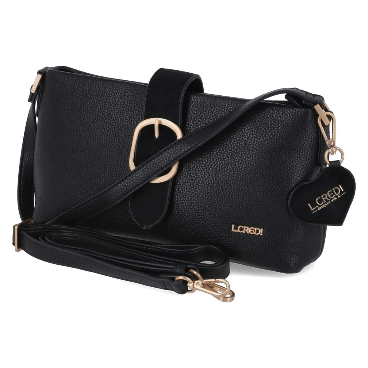 Schultertasche SOLENN.AI Schwarz