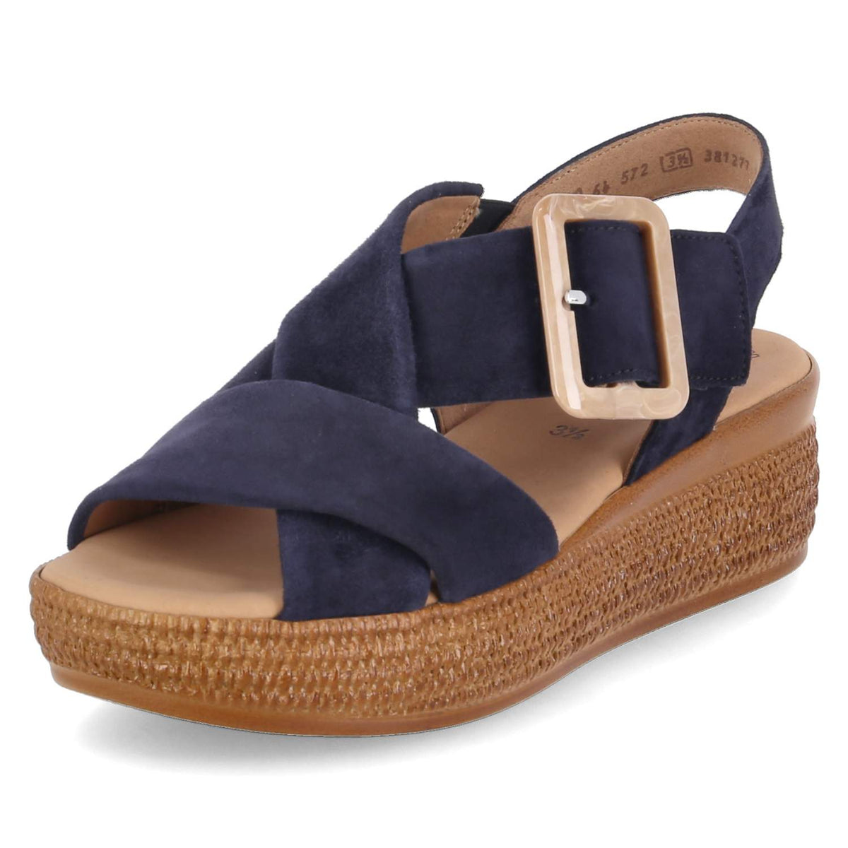 Plateausandaletten Blau