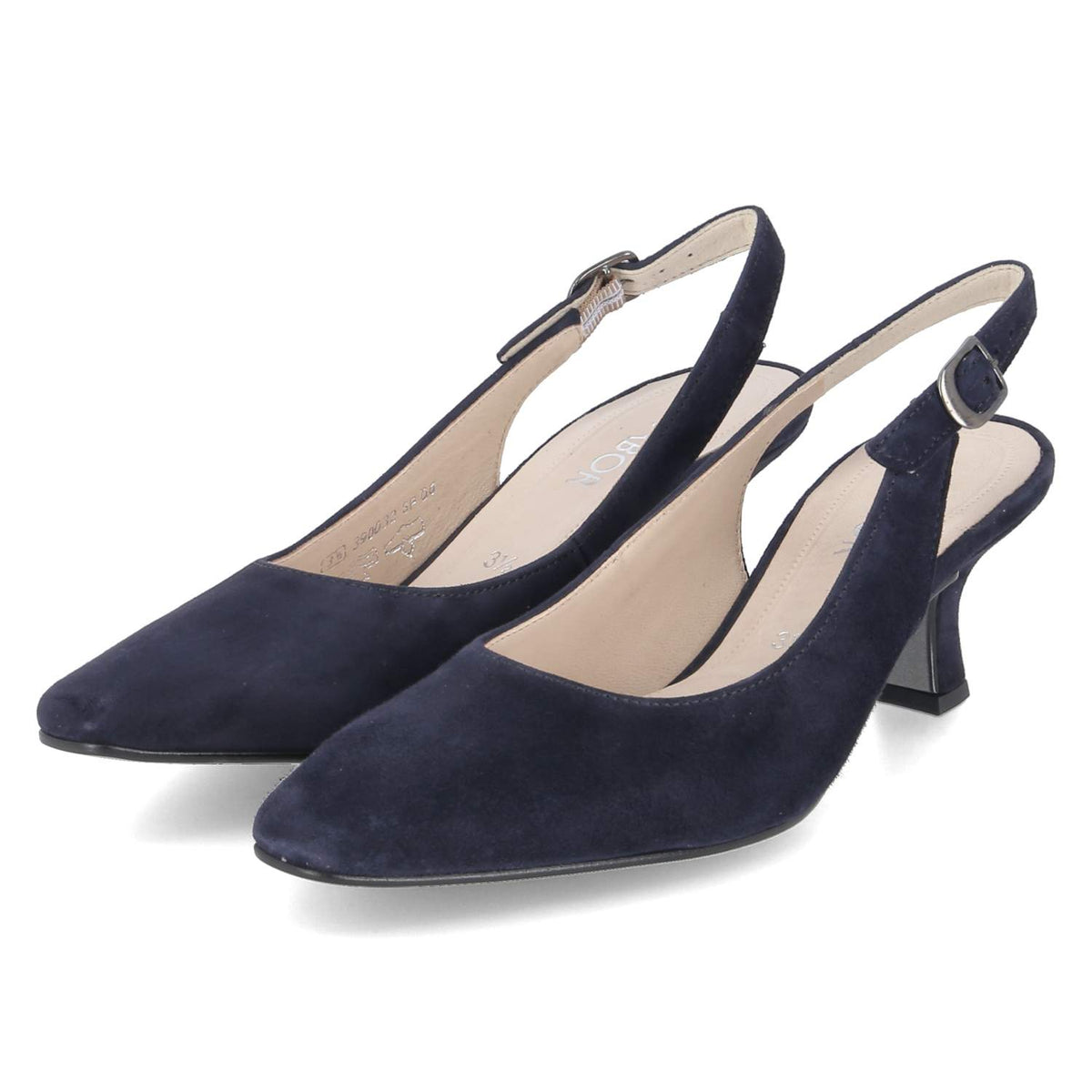 Slingpumps Blau