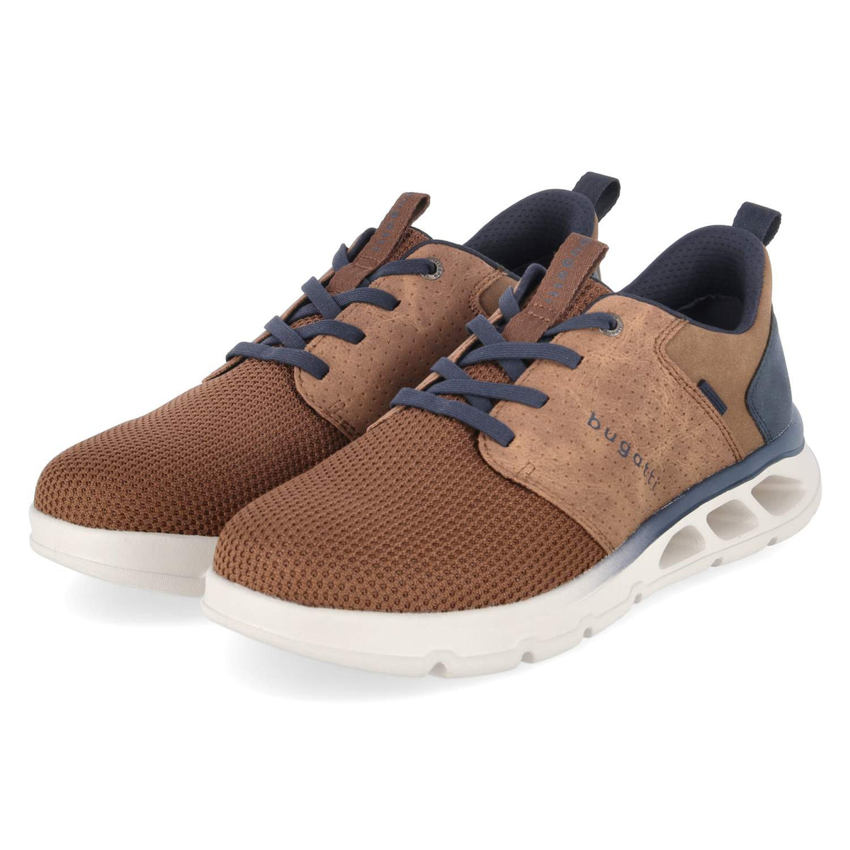Halbschuhe Braun