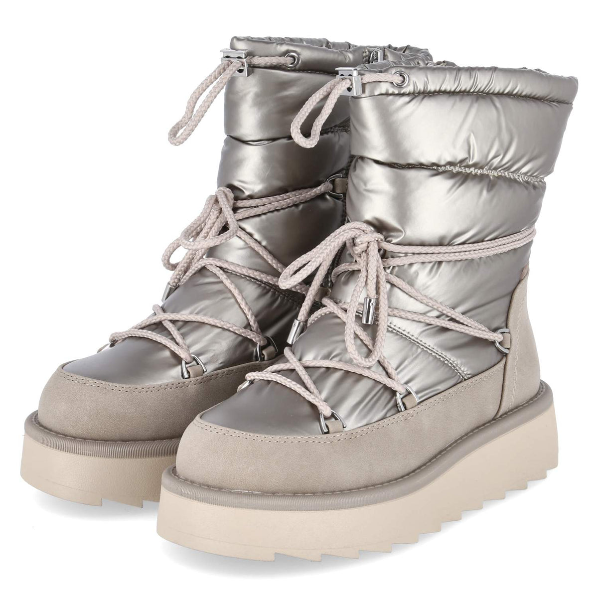 Snowboots Silber