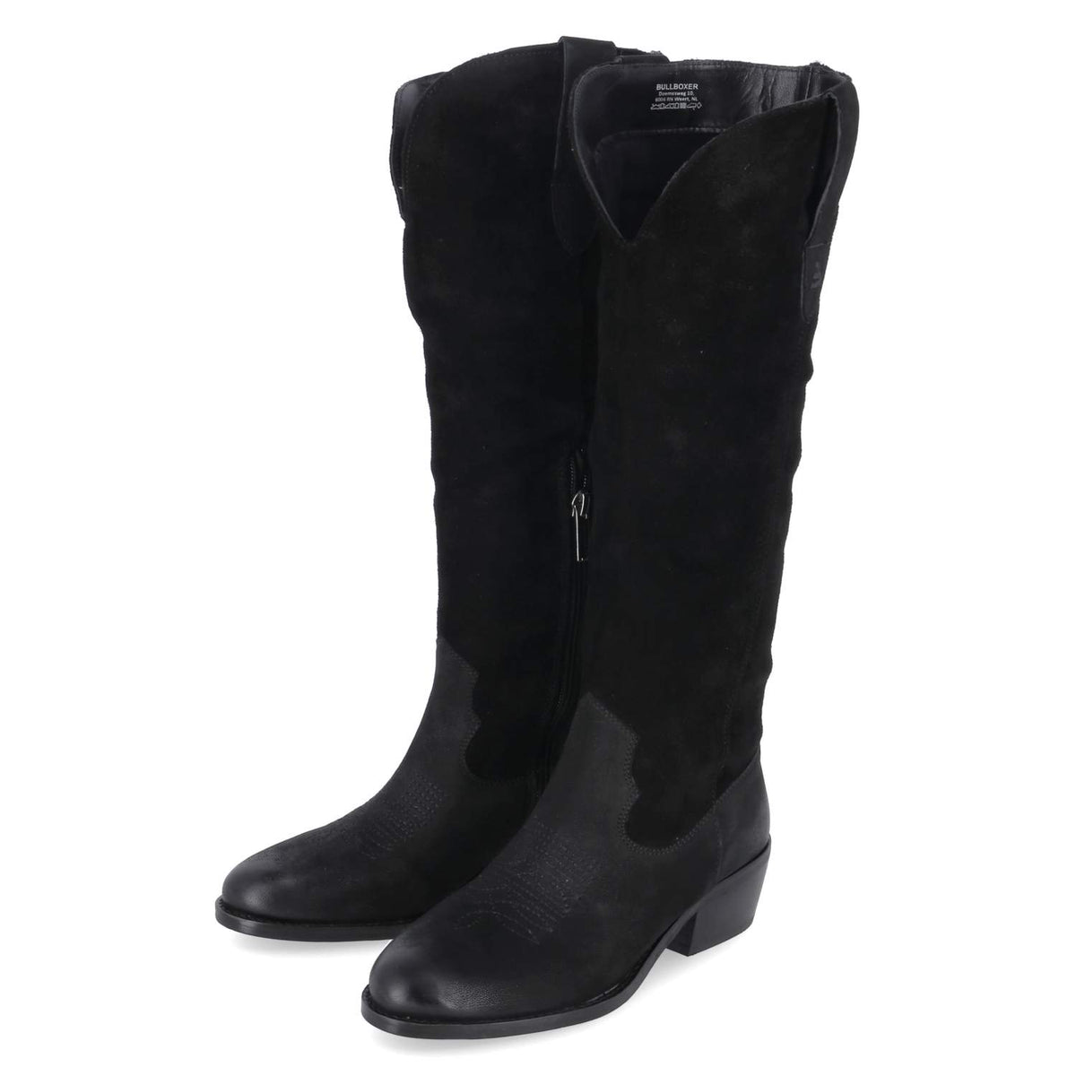 Westernstiefel Schwarz