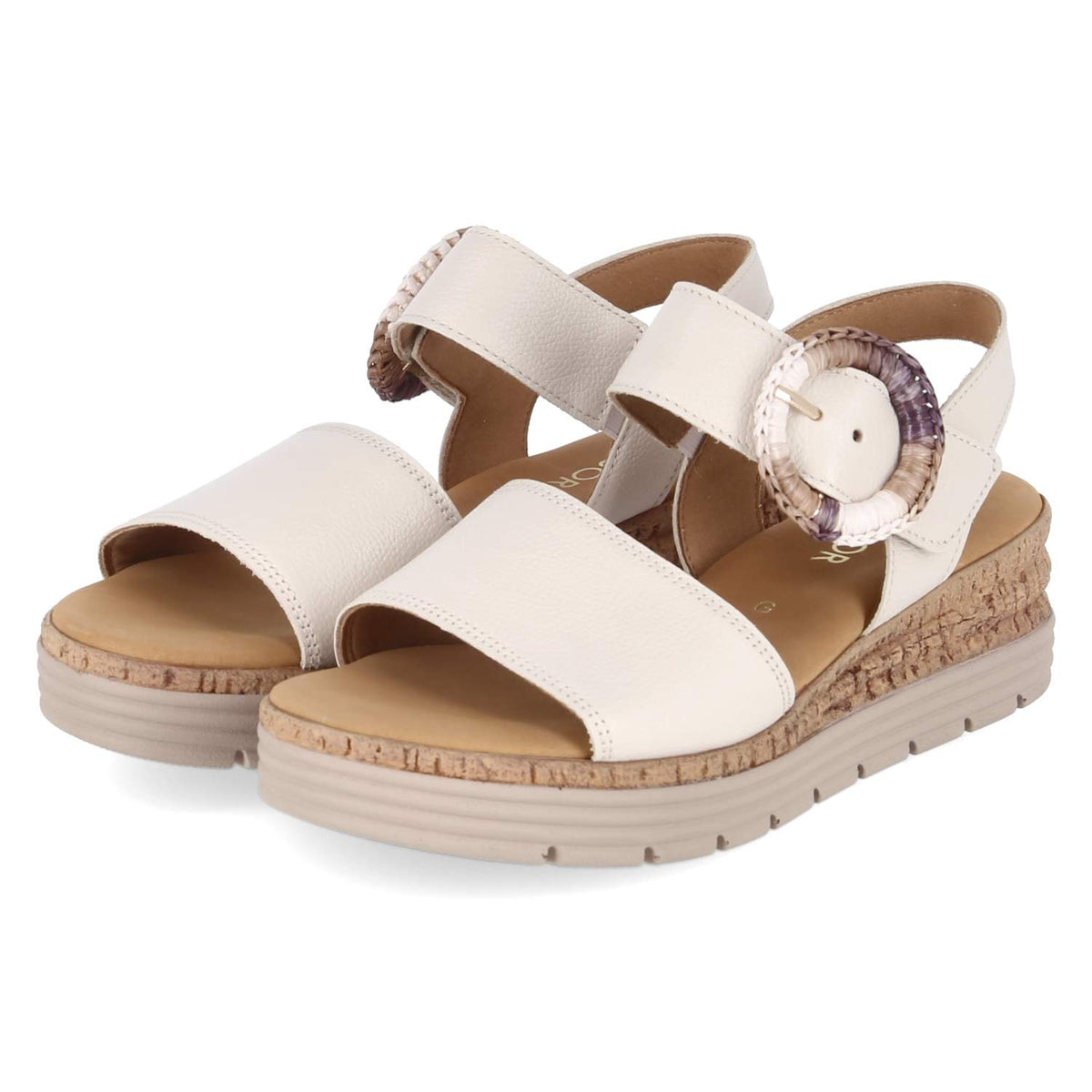 Sandalen Beige