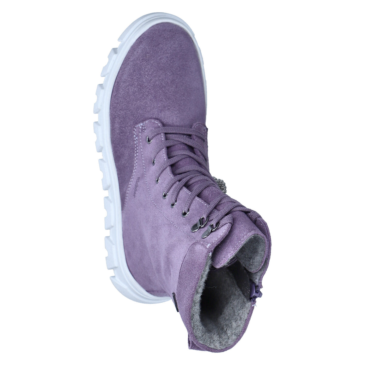 Winterstiefeletten Lila