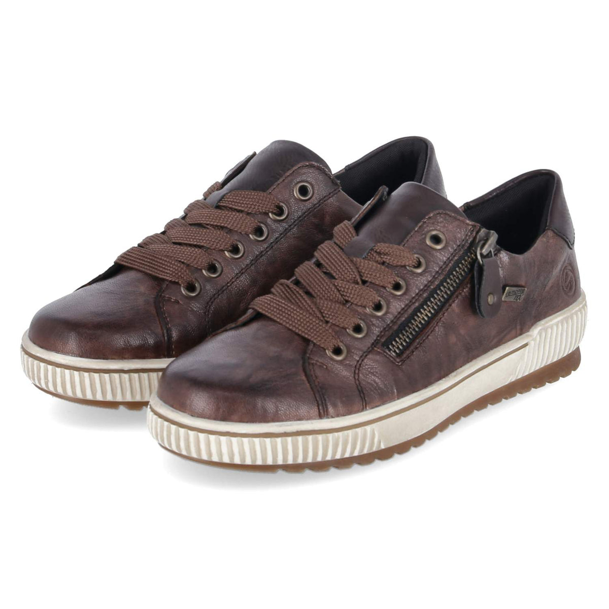 Halbschuhe Braun