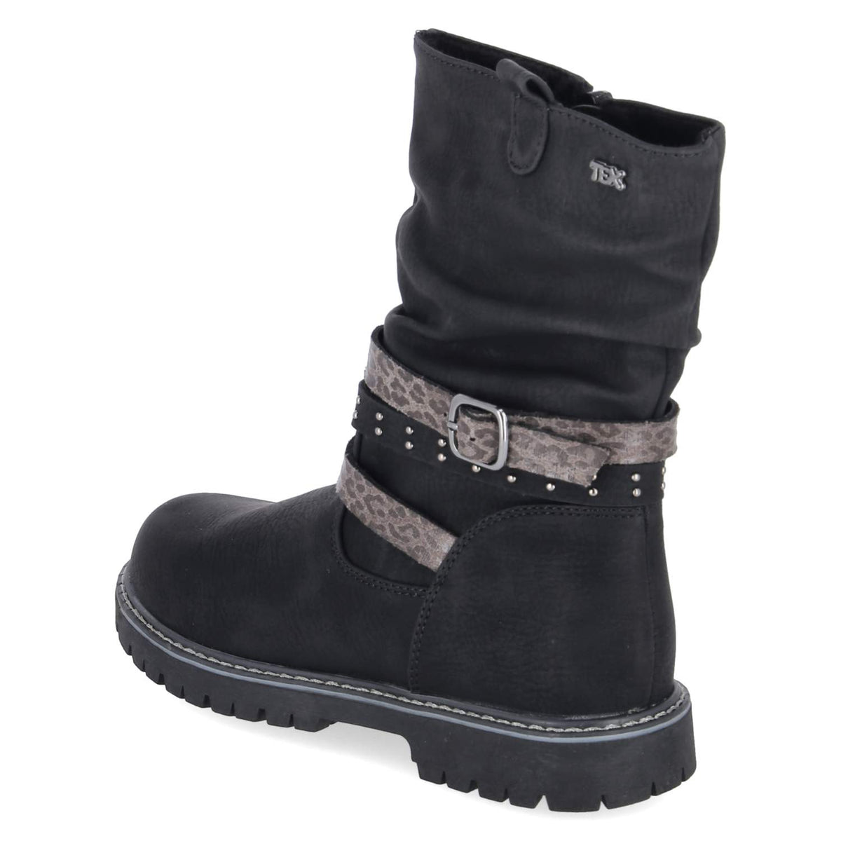 Winterstiefelette Schwarz