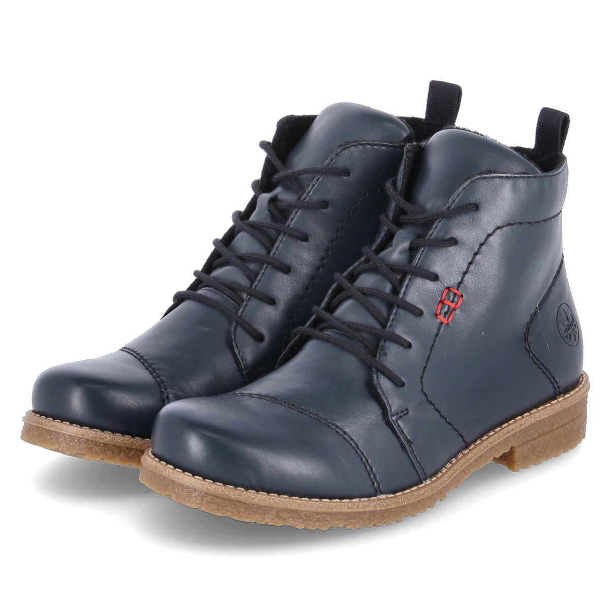 Schnürstiefeletten Blau
