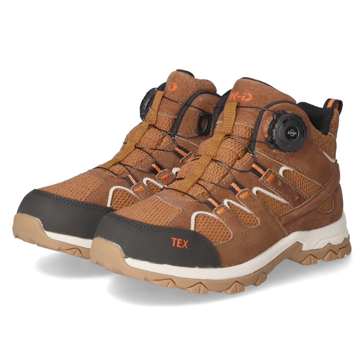 Schnürstiefeletten LENZO Braun