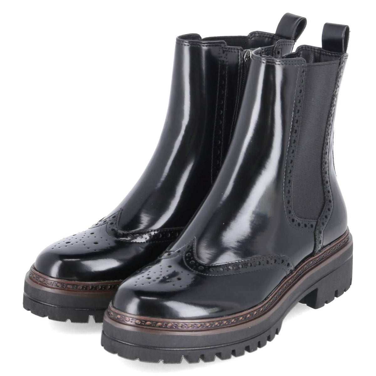 Chelsea Boots Schwarz