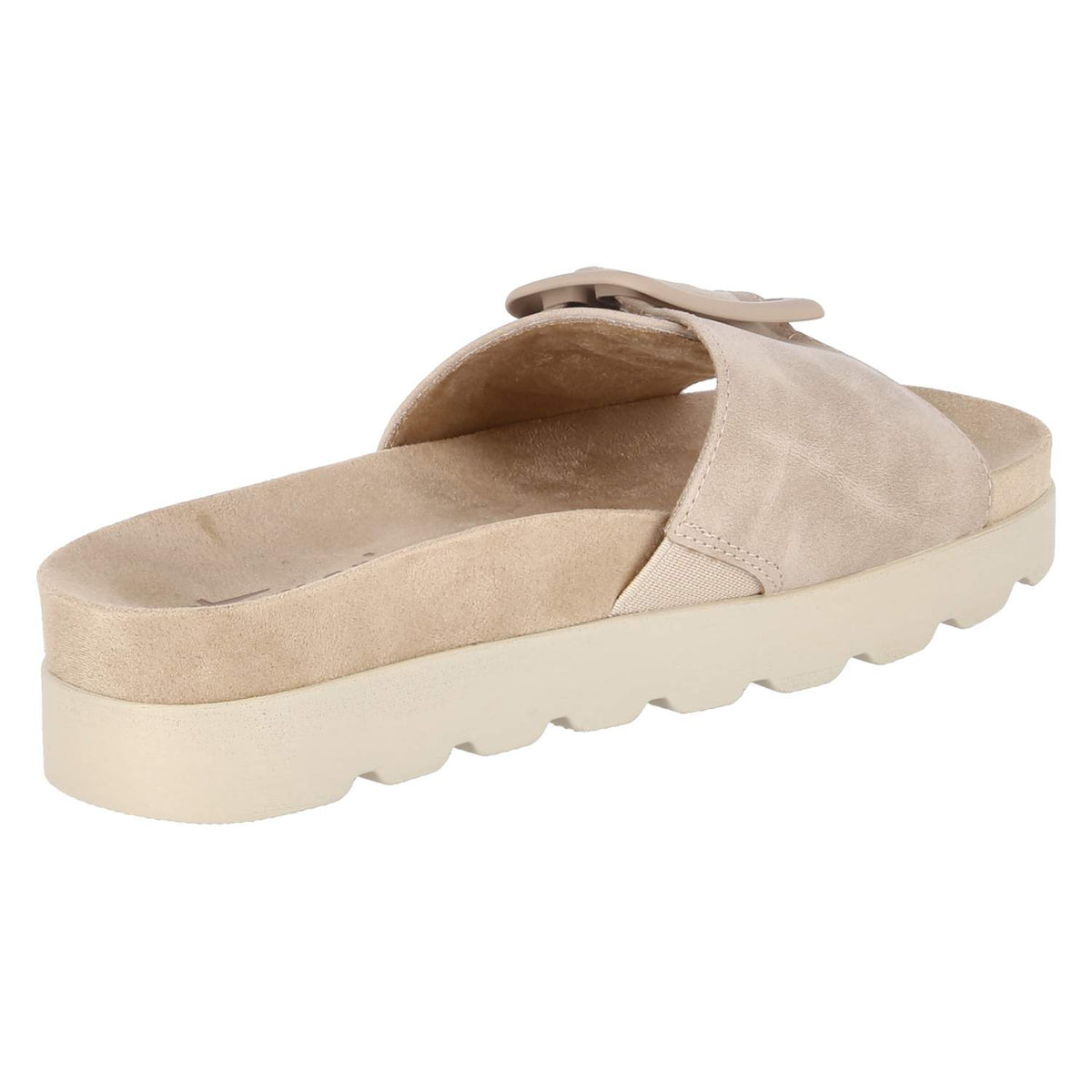 Pantoletten Beige