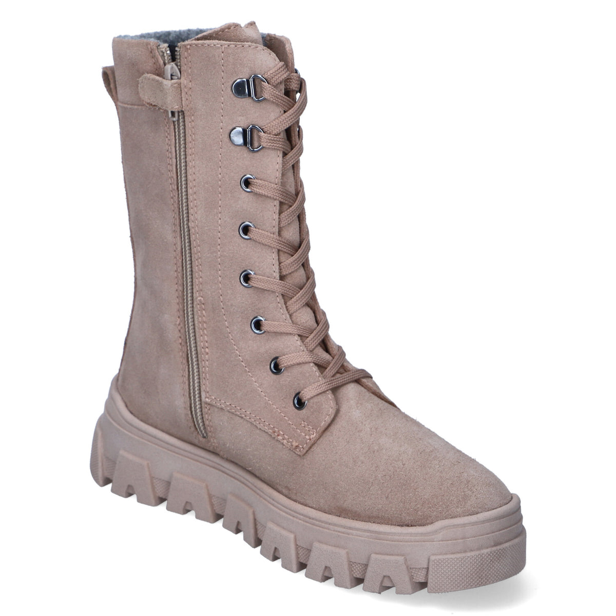 Winterstiefeletten Beige