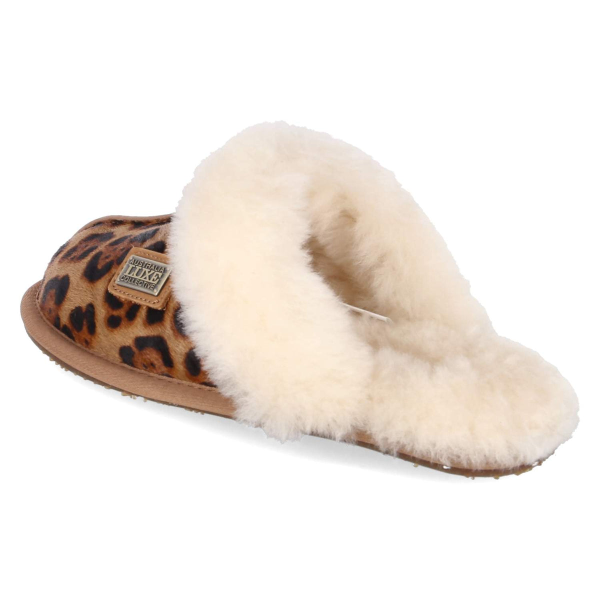 Pantoffeln - Closed Mules Braun