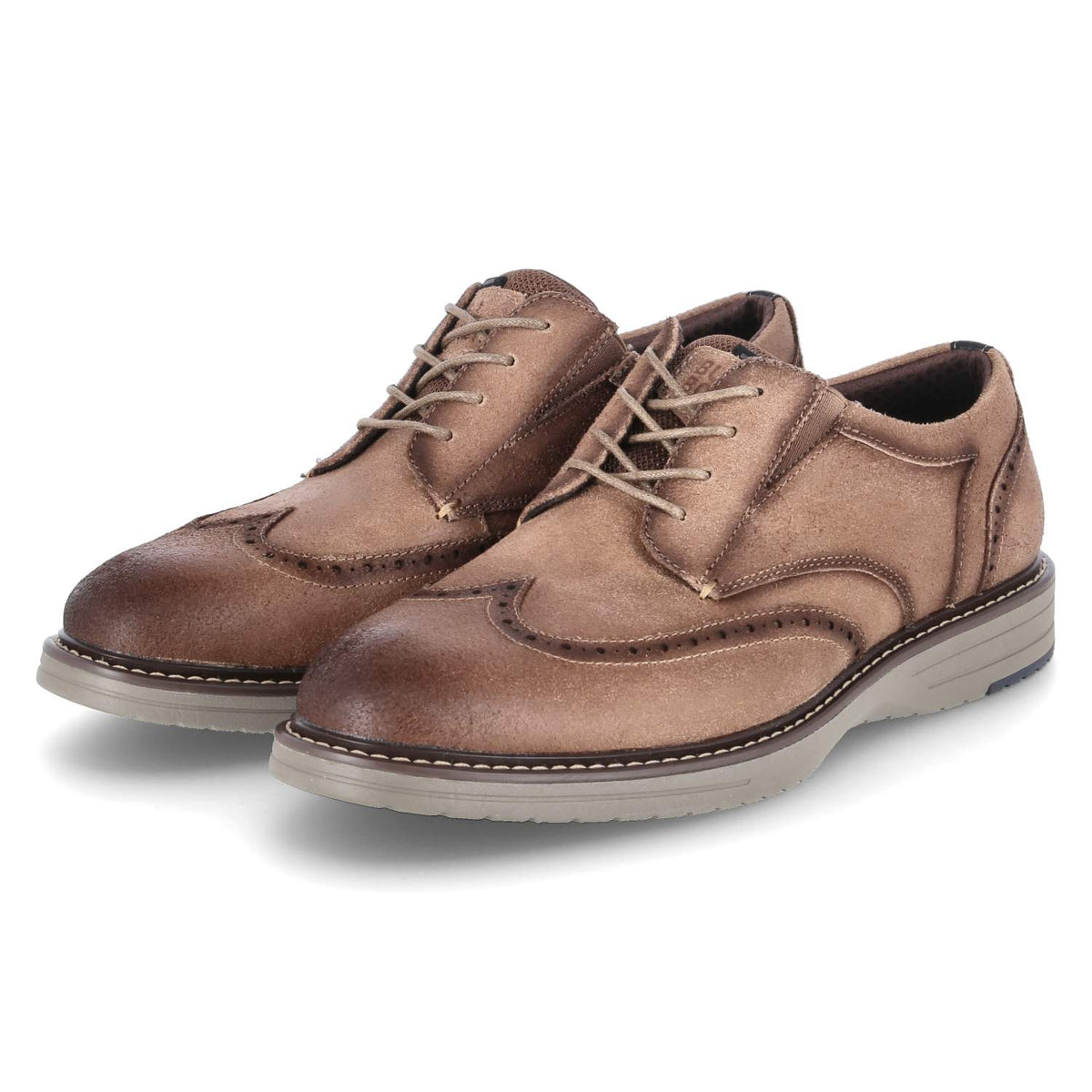 Halbschuhe Braun