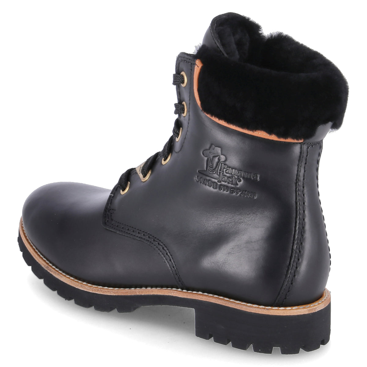 Winterstiefeletten PANAMA 03 Schwarz