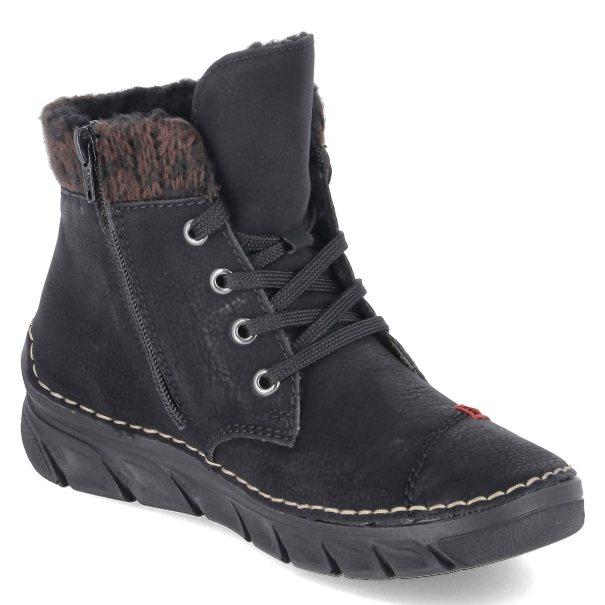 Winterstiefeletten Schwarz