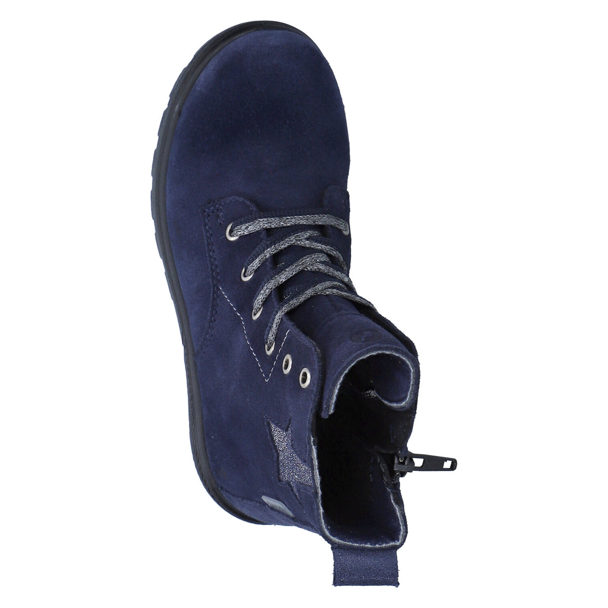 Schnürstiefeletten ALINA Blau