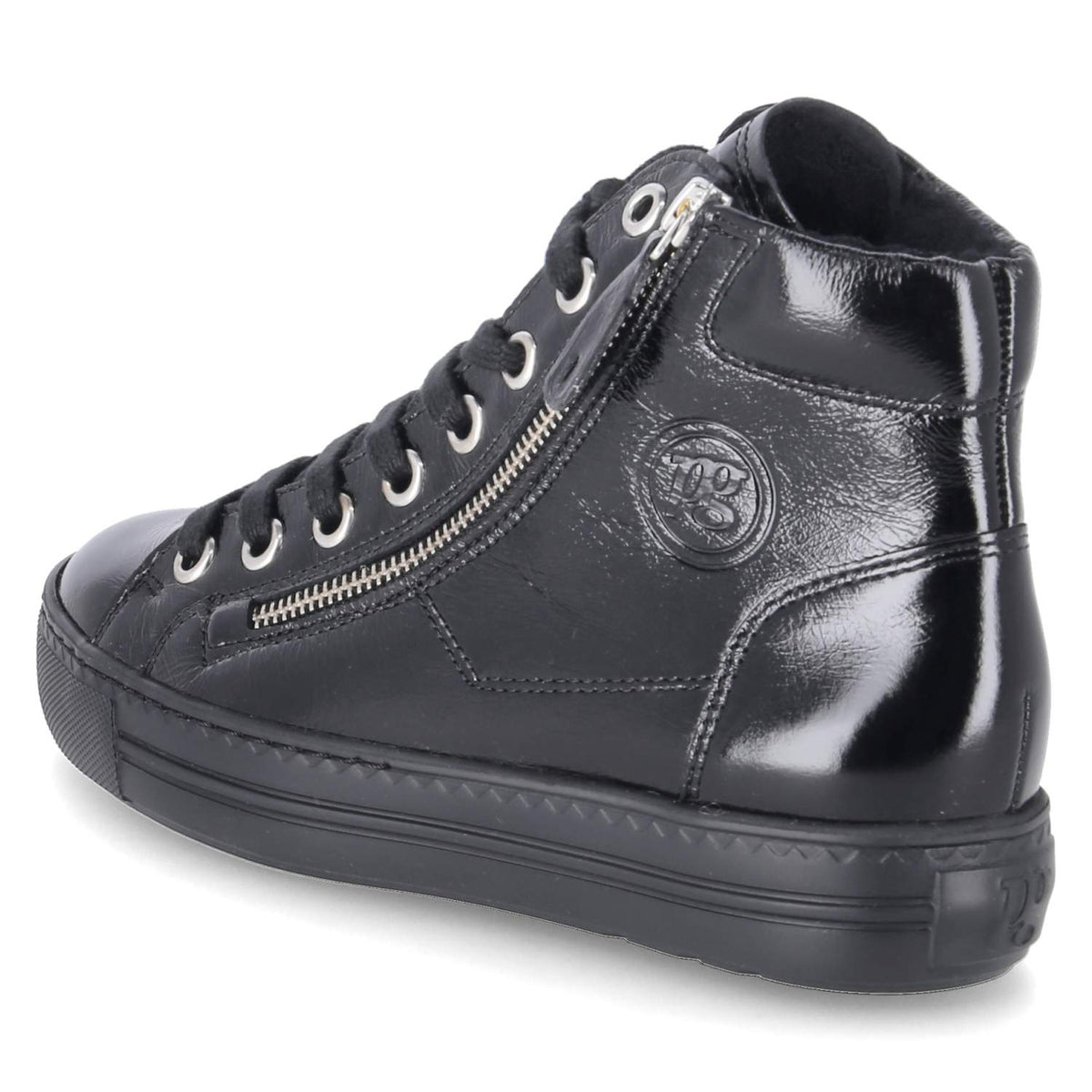 High Sneaker Schwarz