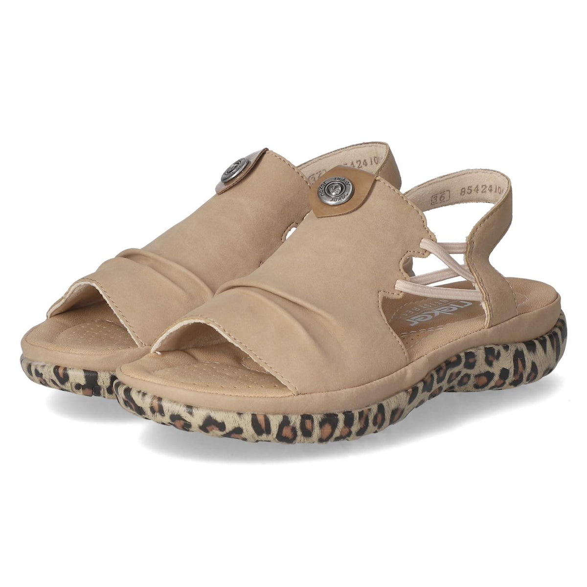 Sandaletten Beige
