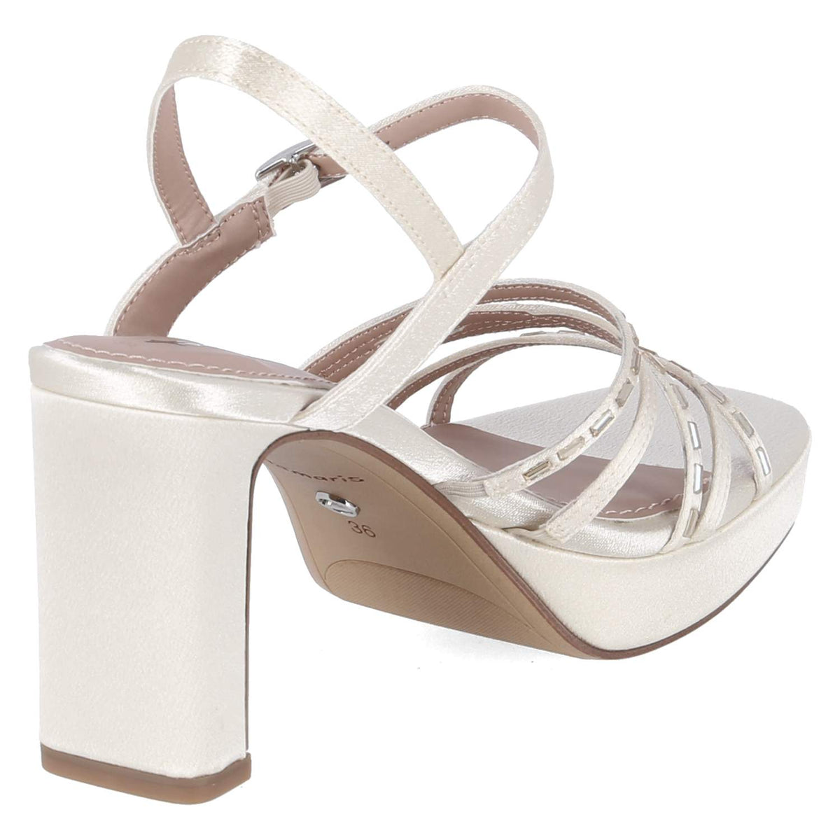 Sandaletten Beige