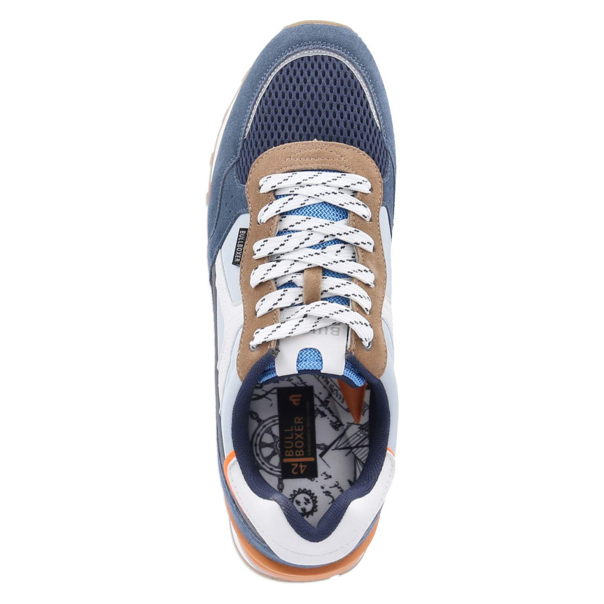 Low Sneaker Blau