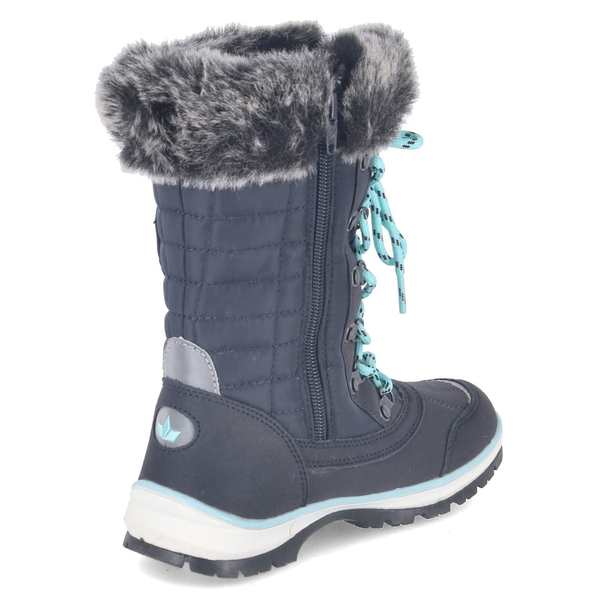 Snowboots Blau