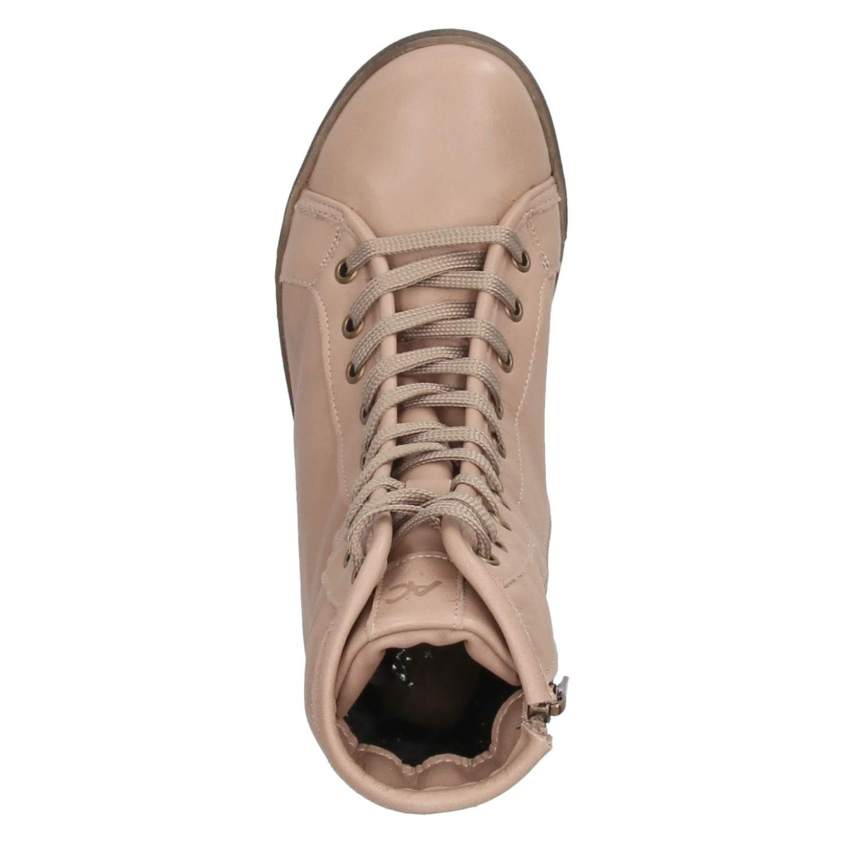 Schnürstiefeletten Grau