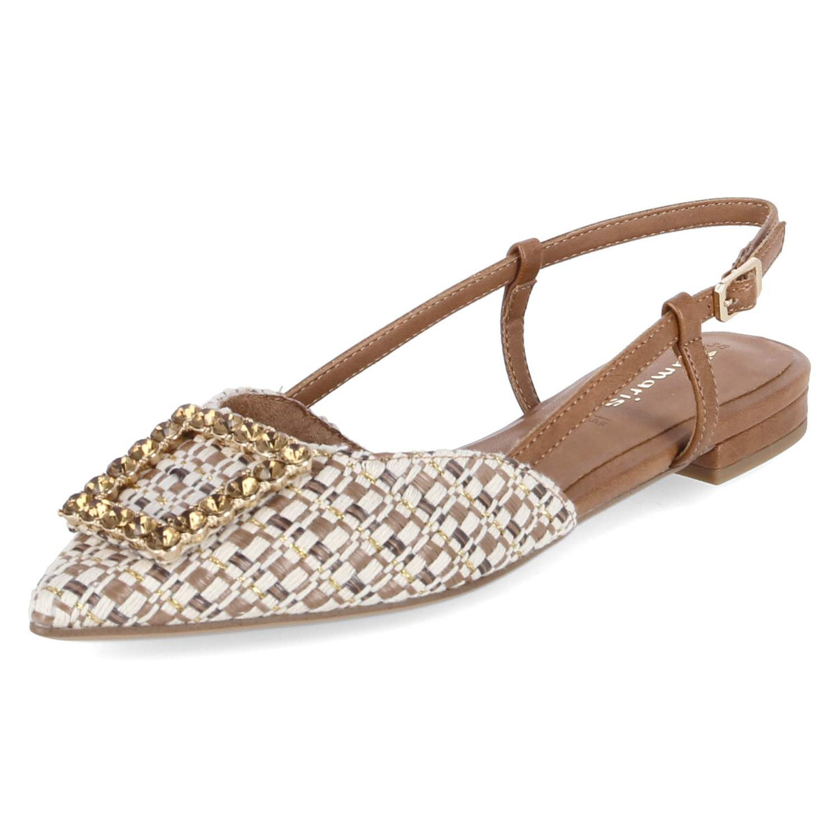 Slingballerinas Beige