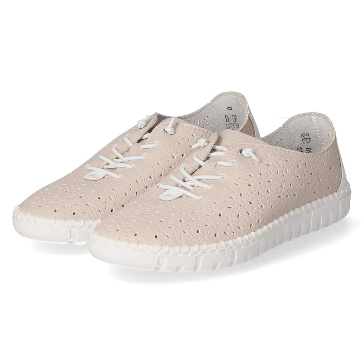 Halbschuhe Taupe
