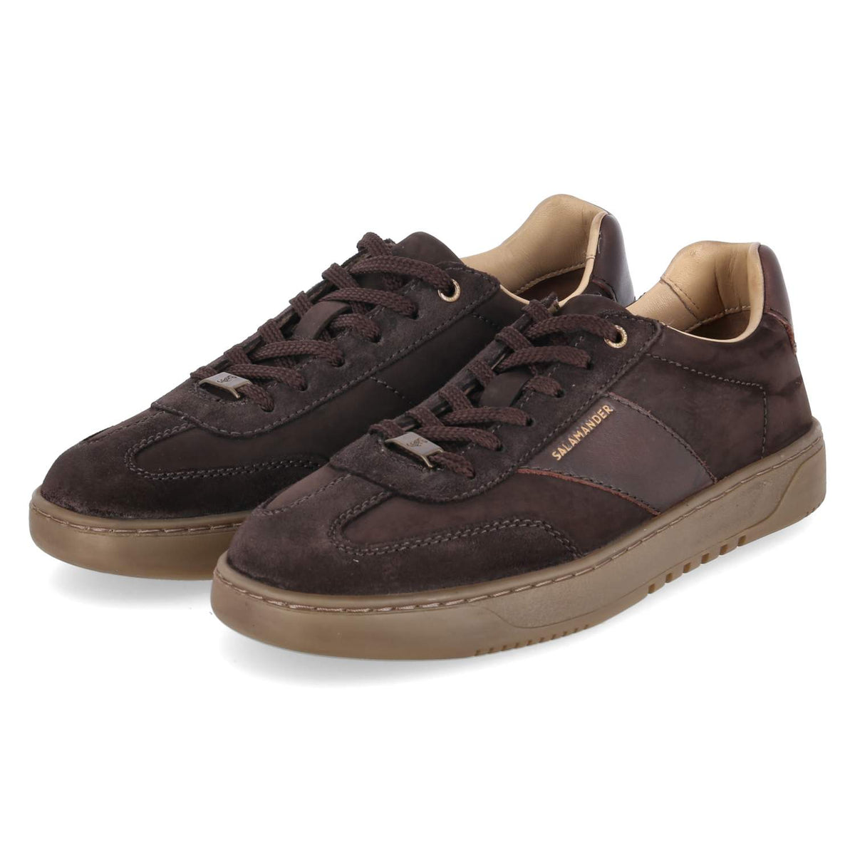 Halbschuhe Braun