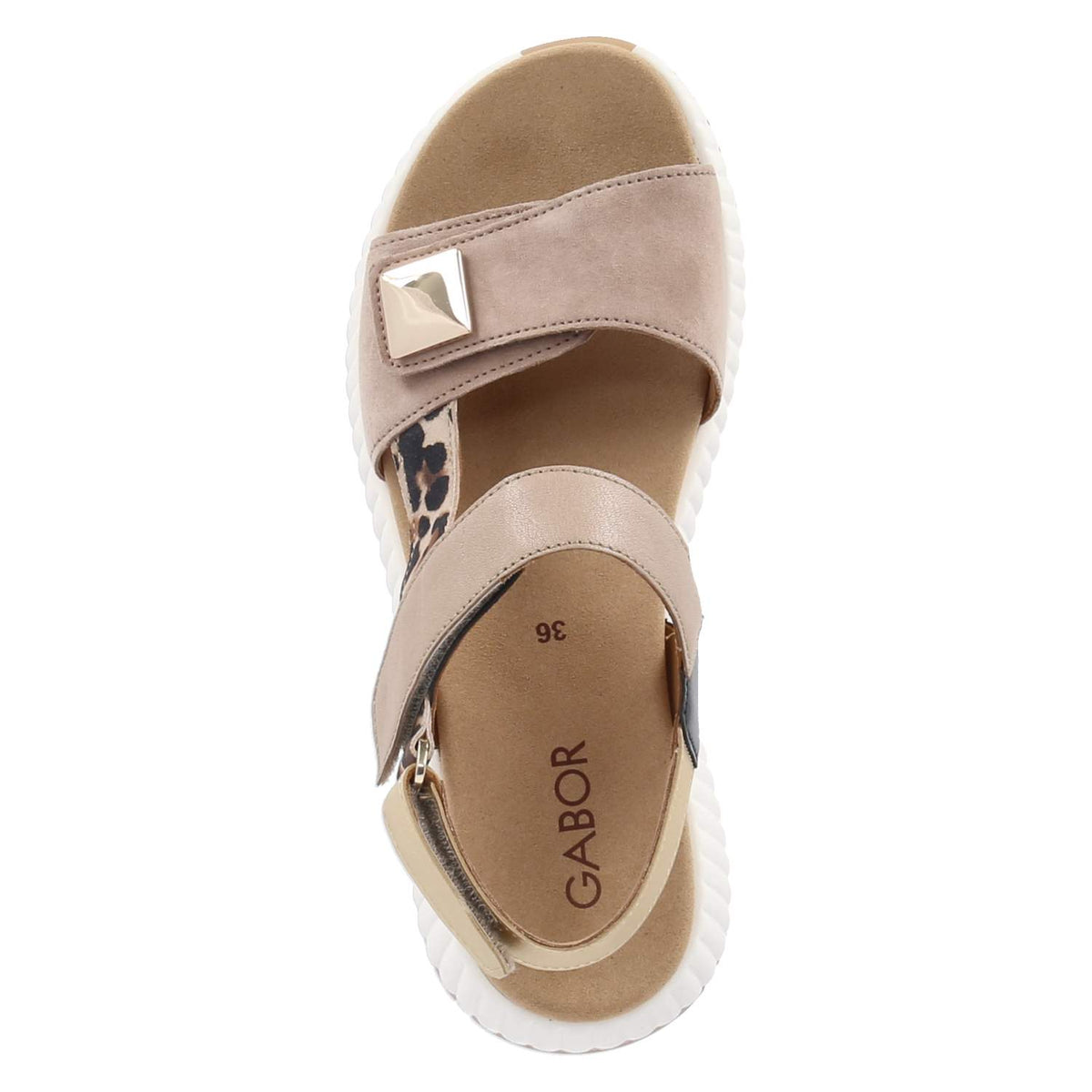 Sandalen Beige