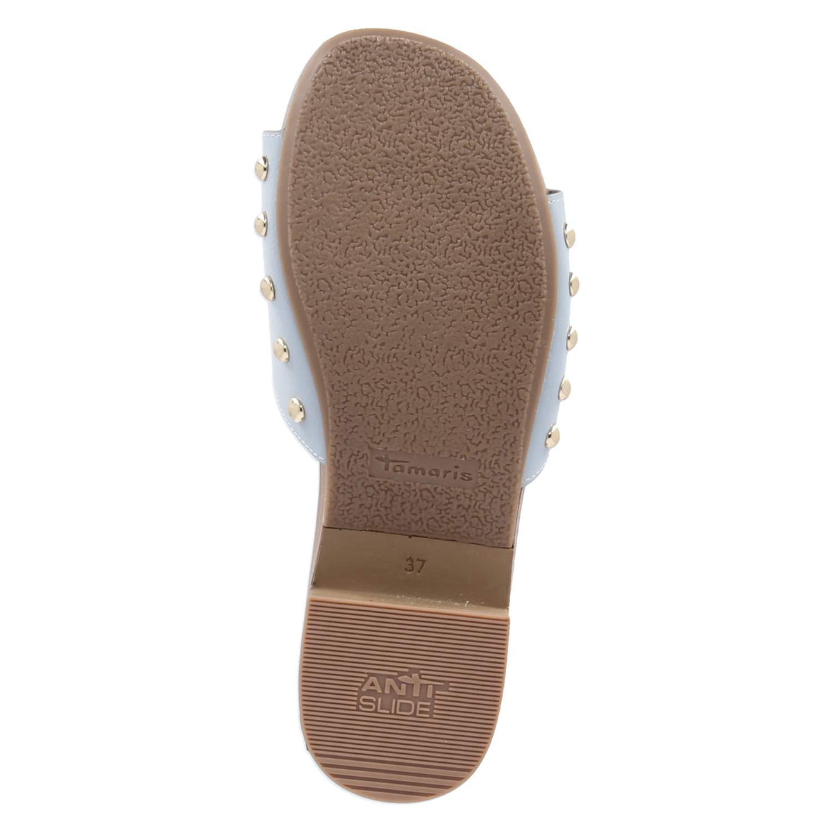 Open Toe Clogs Blau