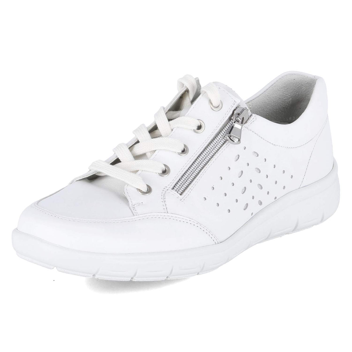 Halbschuhe Weiß