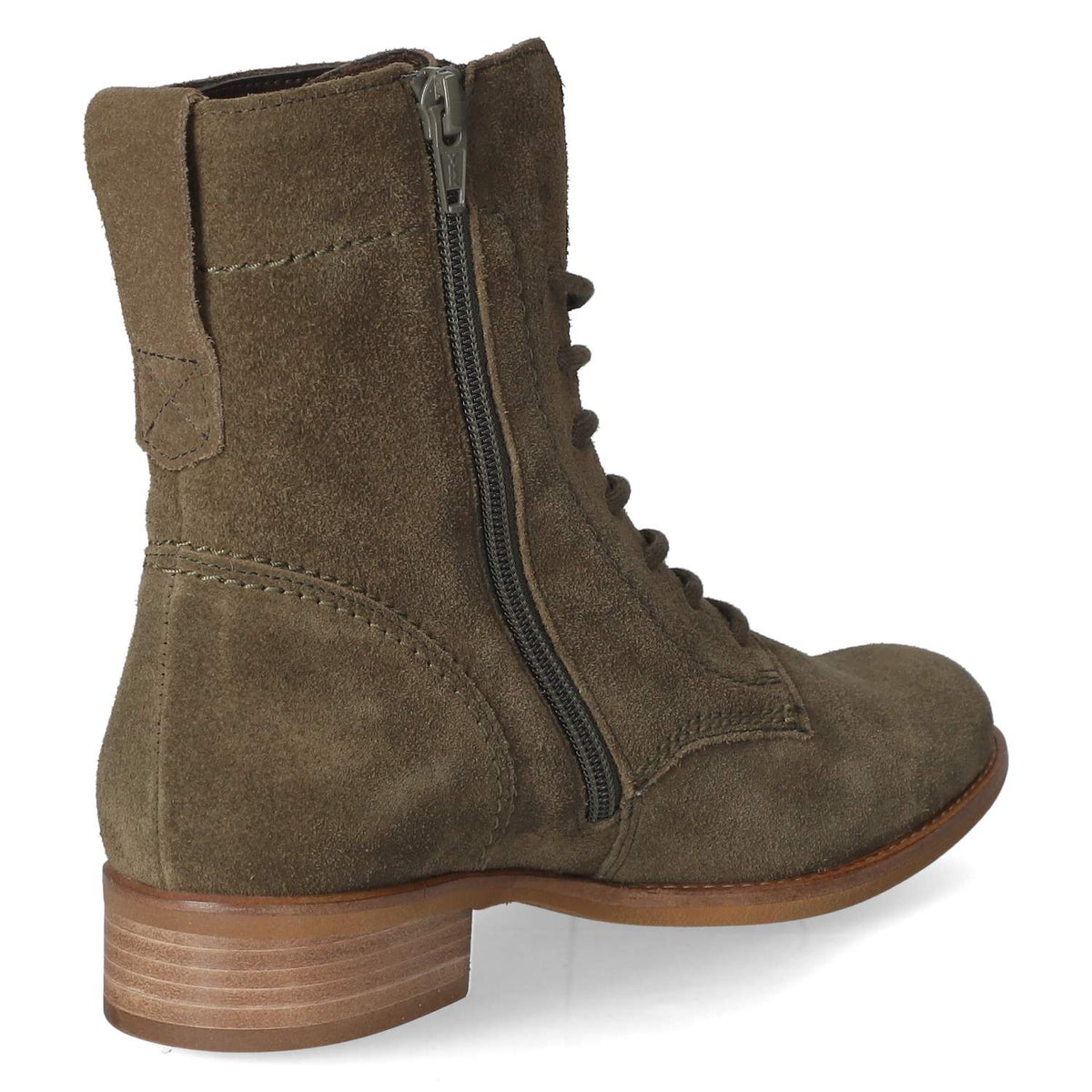 Schnürstiefeletten Grün