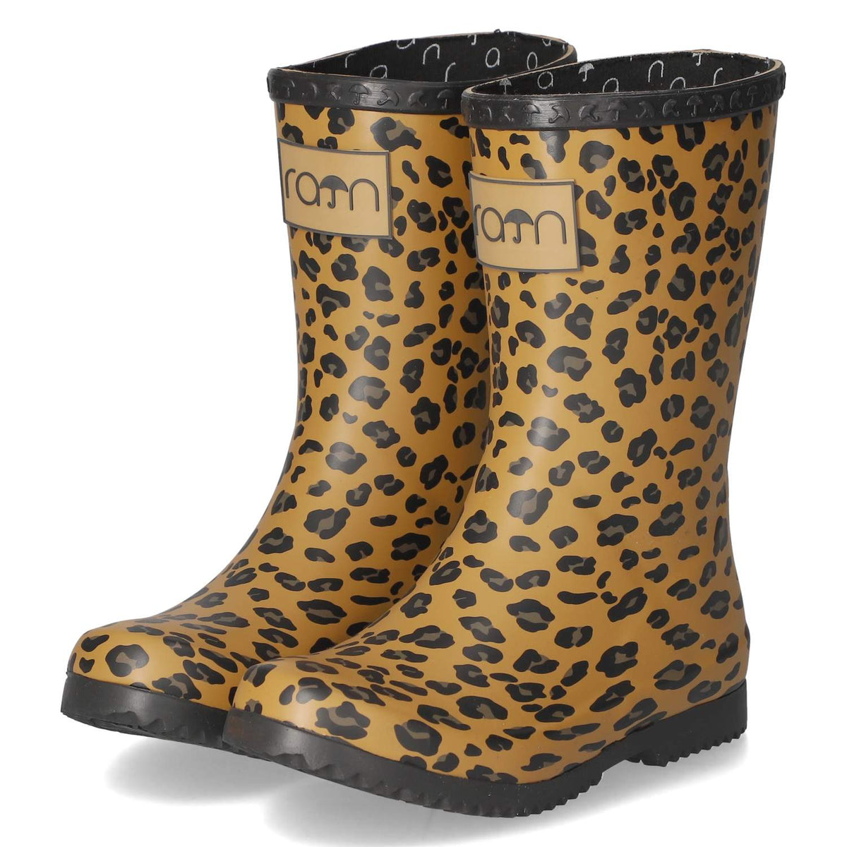 Gummistiefel LEOPARD Beige