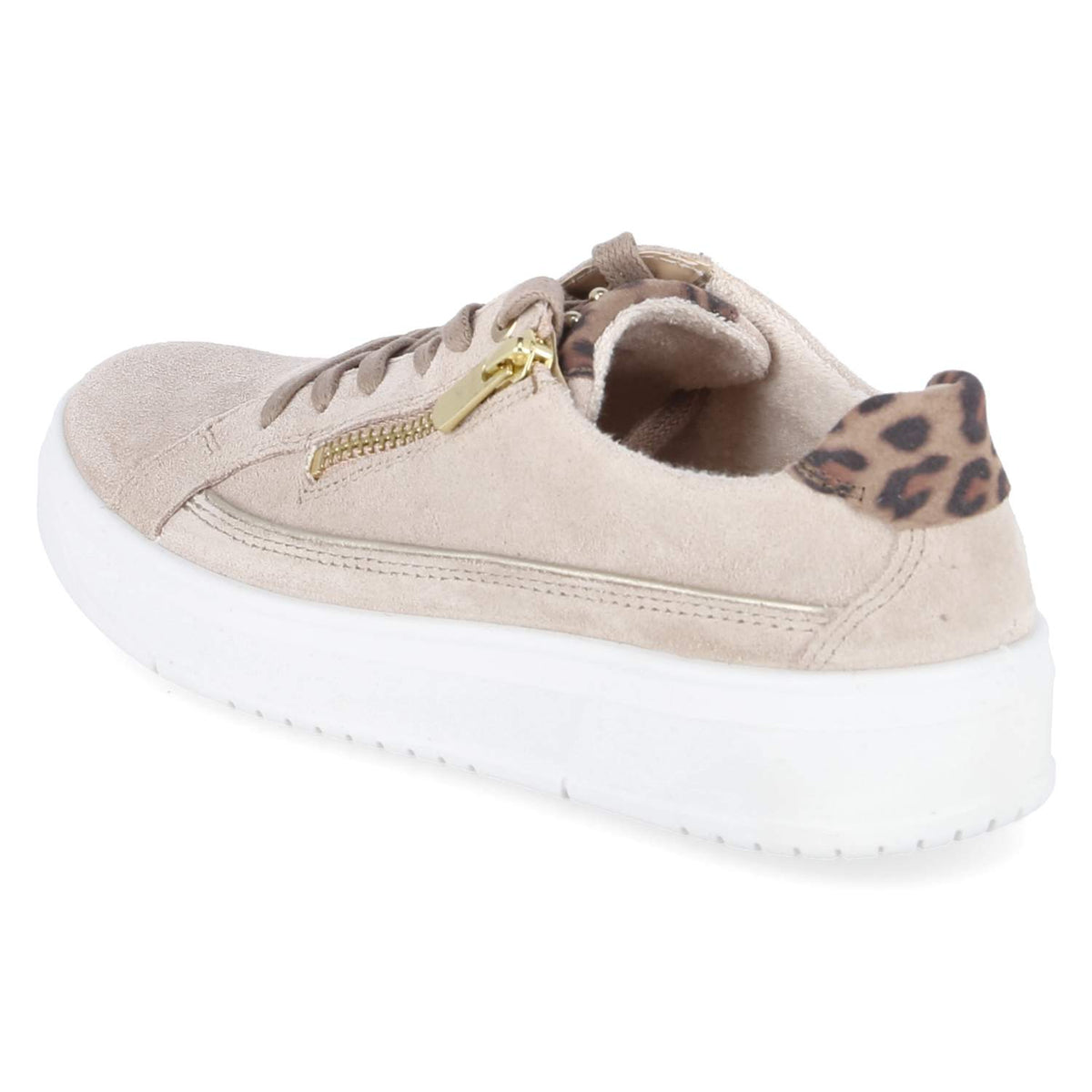 Halbschuhe Beige