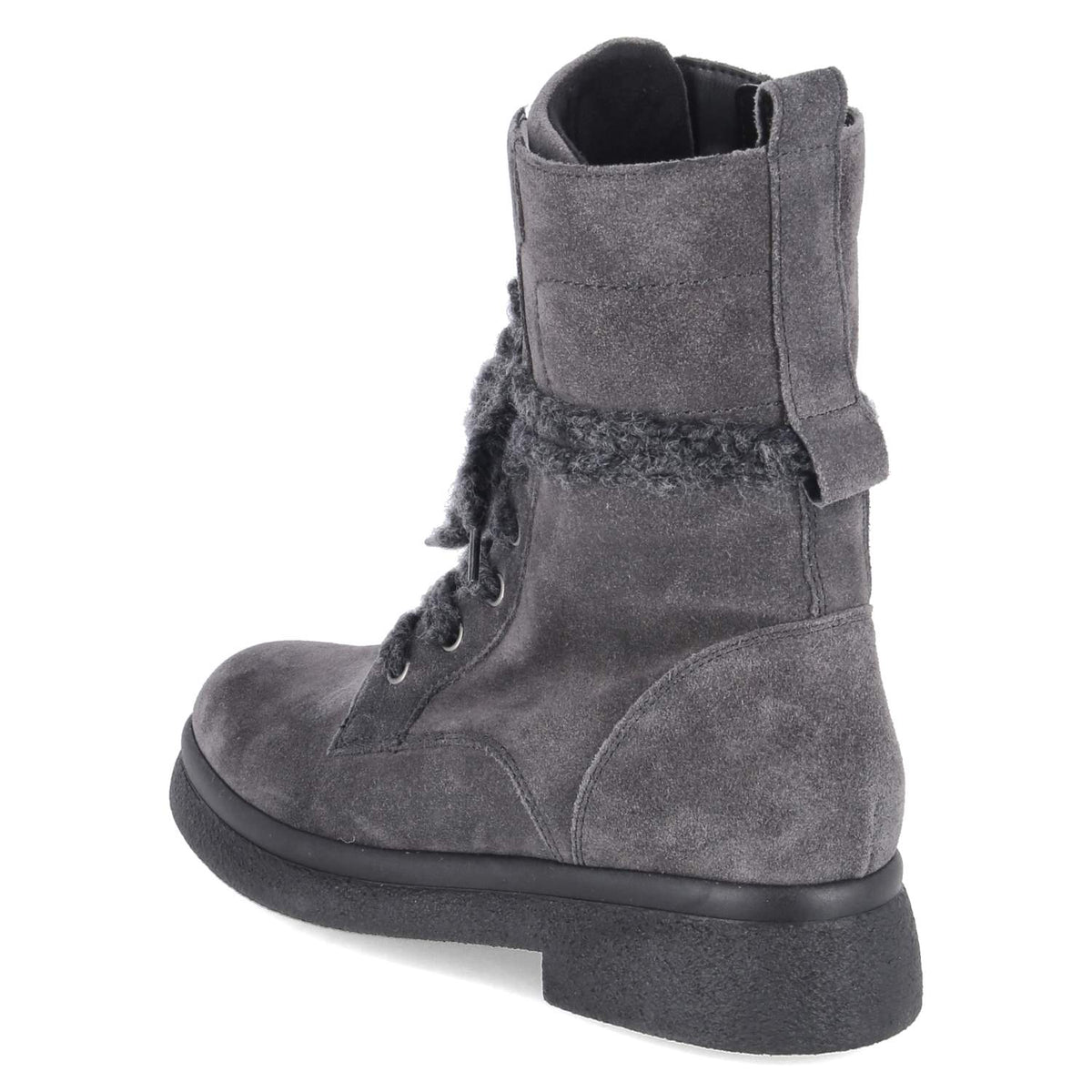 Schnürstiefeletten Grau
