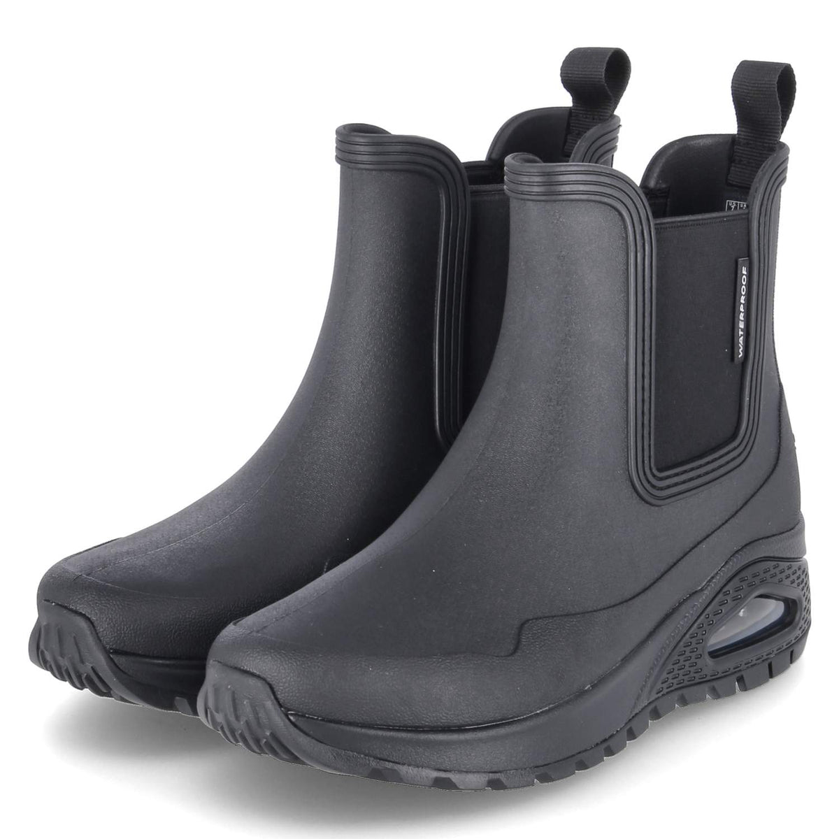 Gummistiefeletten UNO RUGGED Schwarz