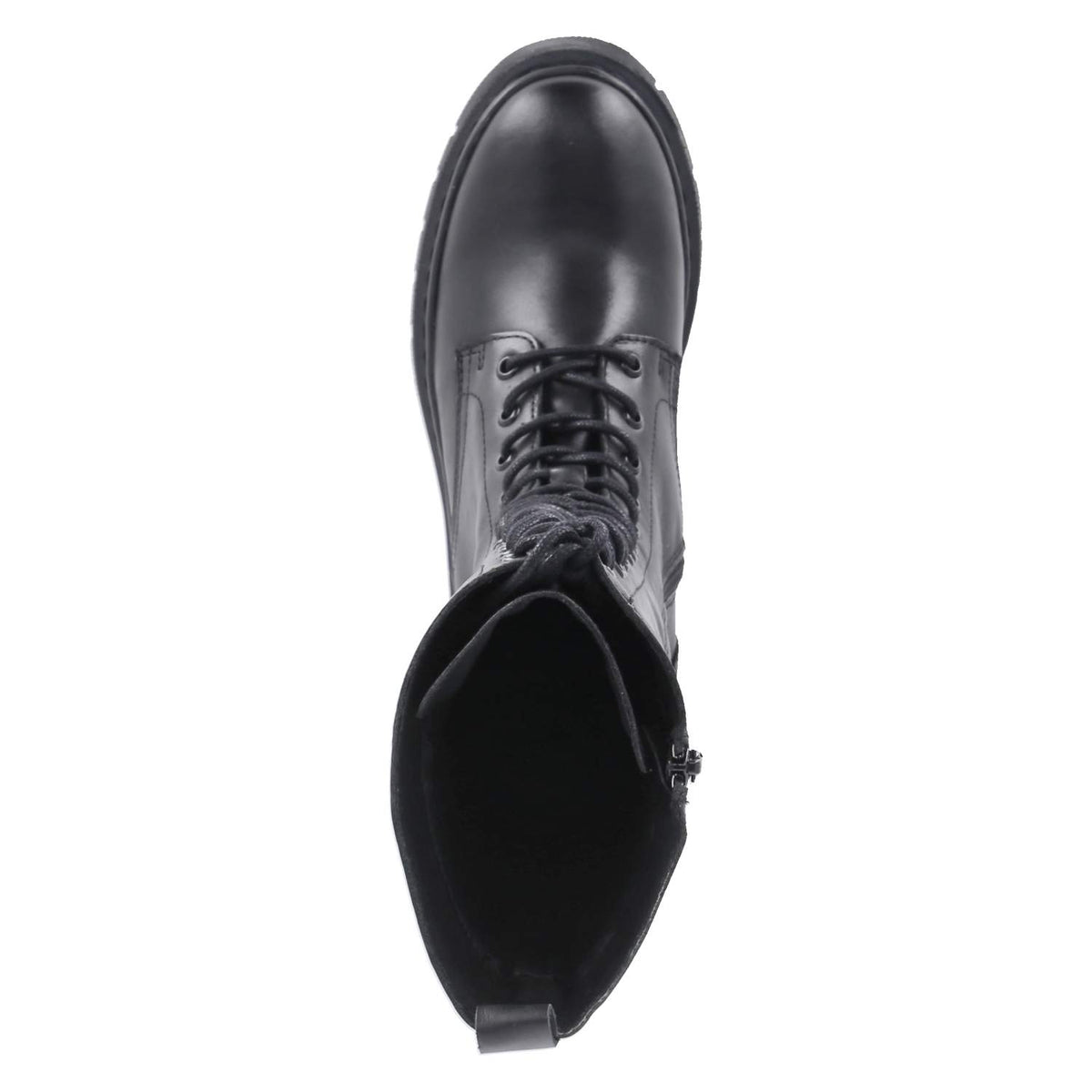 Schnürstiefel Schwarz