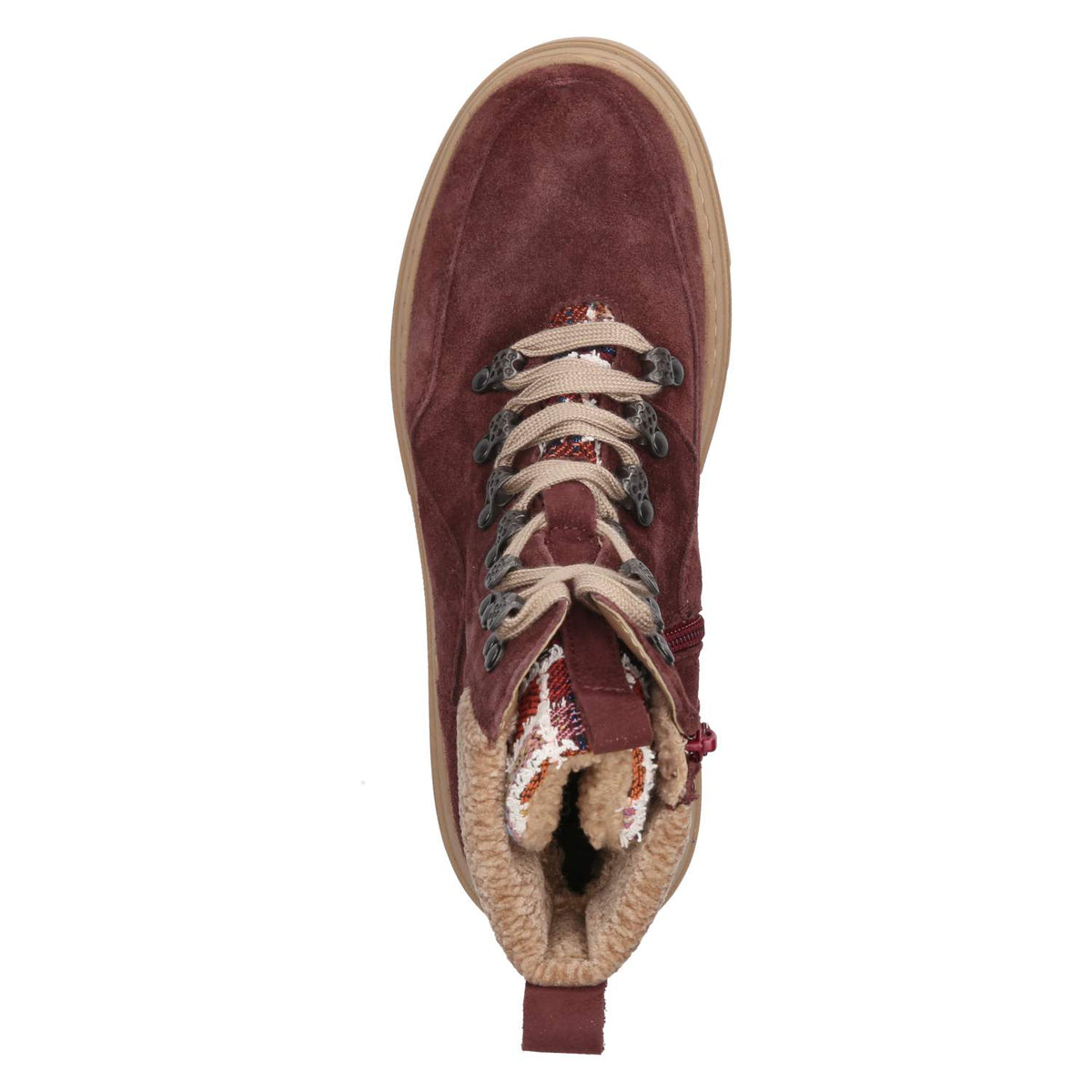 Schnürstiefeletten SAIGA Saiga Rot